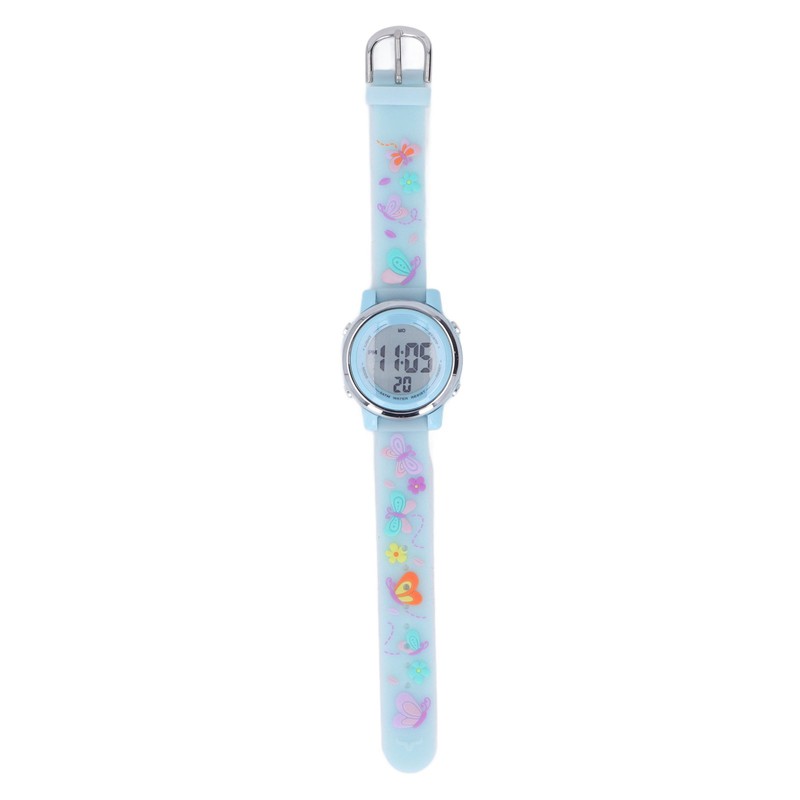 LED Kids Watch Waterproof Backlight Cartoon Digital Child Watch with