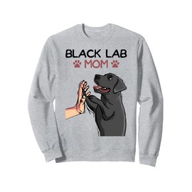 Black Lab Mom Labrador Retriever Women Sweatshirt