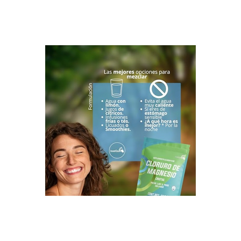 Cloruro de Magnesio Alimenticio 250 Gr – Suplemento Natural de
