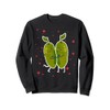 Cute Curuba Couple Hugging Curuba Fruits Sweatshirt