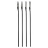 sourcing map 4 Pcs Pickle Fork, 8.6 Inch Olive Fork