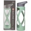 Lock & Lock Heat-Resistance X-Band Glass Bottle 17 oz (Green)