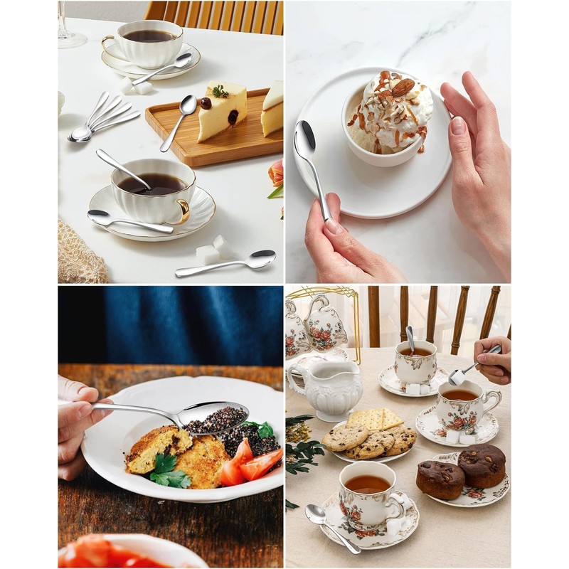 10 Piezas Cucharas Para Cafe, Cucharitas Para Cafe, Cuchara Cafetera,