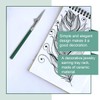 EXCEART 3pcs Adjustable Art Ruling Pen Fine Line Masking Fluid