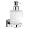 Gedy Tonga Dispenser, Stainless Steel chromall Crystal, Chrome, 6,3x11,7x17,3cm
