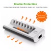 EBL 4~8 Slots Smart Charger For AA AAA Rechargeable Batteries