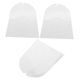 SUPVOX 3 Pcs Clear Doll Dust Sleeve Storage Covers for Dolls Dustproof Raincoats Portable Figure Protection for Collectibles Dust Covers