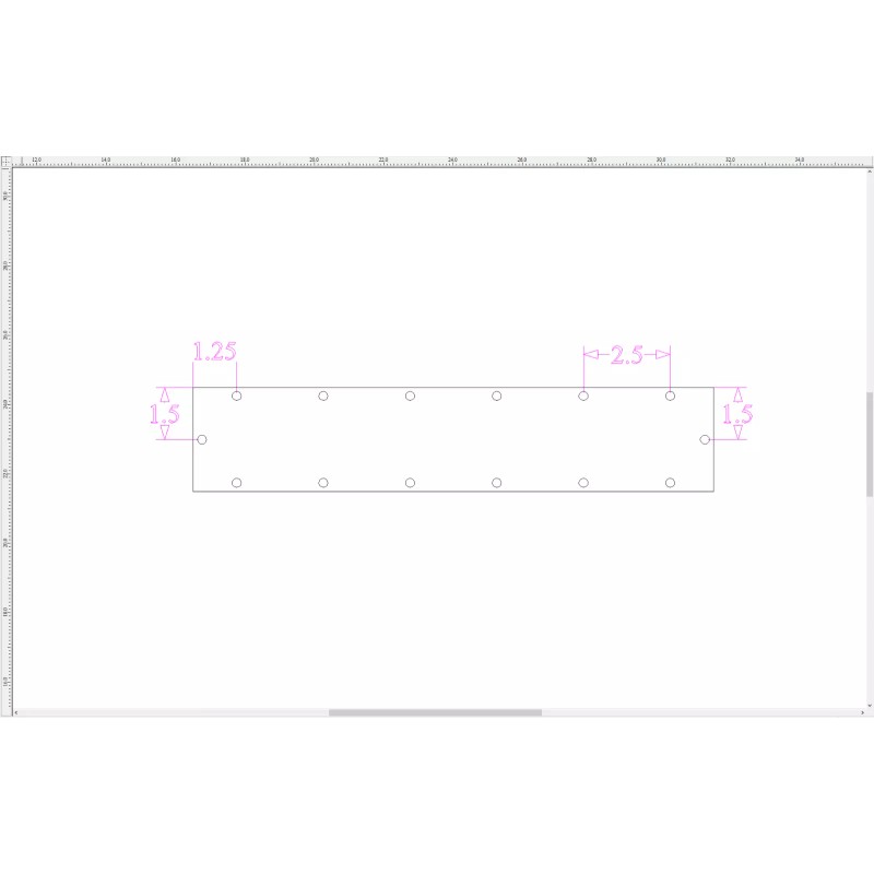 Sundown Audio Blank 15” X 3” Plexiglass Viewing Window 3/4"