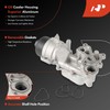 A-Premium Engine Oil Cooler and Oil Filter Housing - Compatible