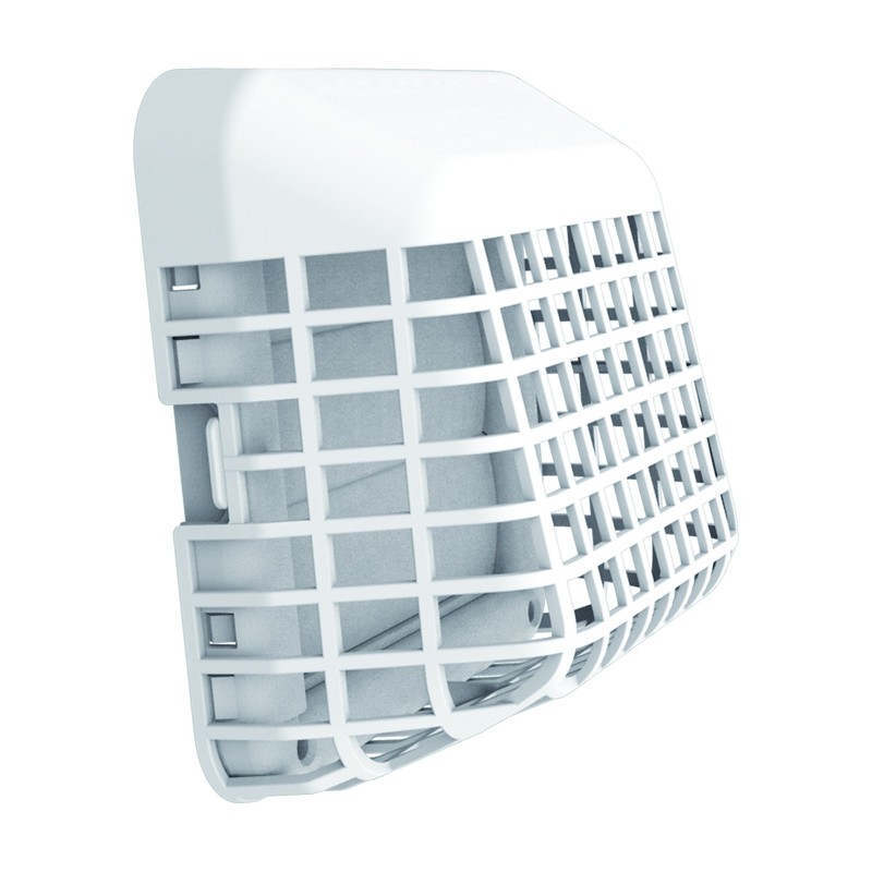 Deflecto GH4WEC/2 Louvered Dryer Hood with Bird Guard