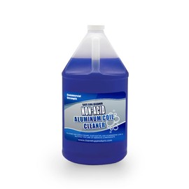 Safe Coil Cleaner, Non-Acid Aluminum Coil Cleaner – 1 Gallon | Biodegradable HVAC and Air Conditioner Cleaner, Eco-Friendly and Non-Corrosive Coil Cleaning Solution for Condensers and Evaporators