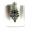 Art Pewter Luxury 6oz Stainless Steel Scottish Hip Flask -