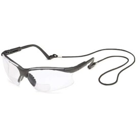 Gateway Safety 16MC10 Scorpion MAG Safety Glasses, 1.0 Diopter Magnification, Clear Lens, Black Frame