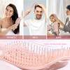 Luoqun 88 Detangle Hair Brush, Curved Vent Brush and Hair