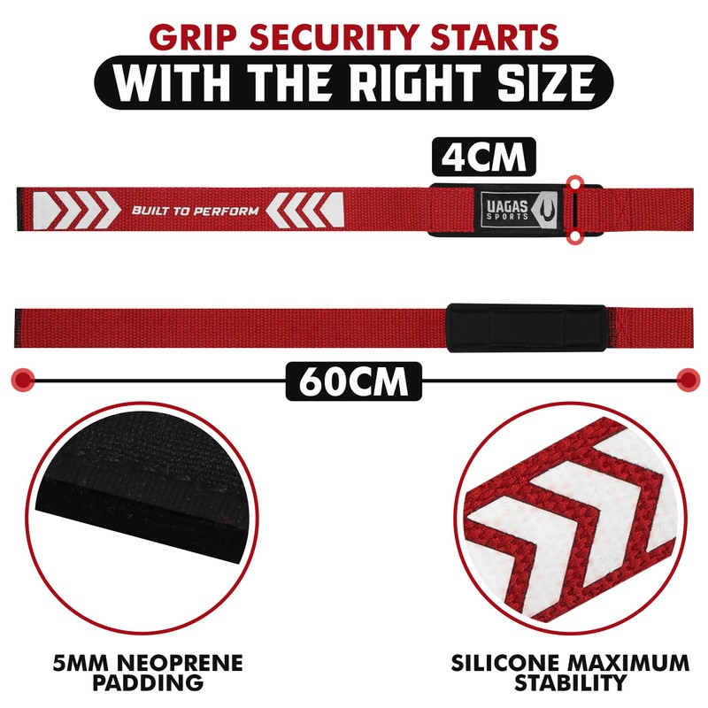 Weight Lifting Straps with Wrist Support – Non Slip Gym