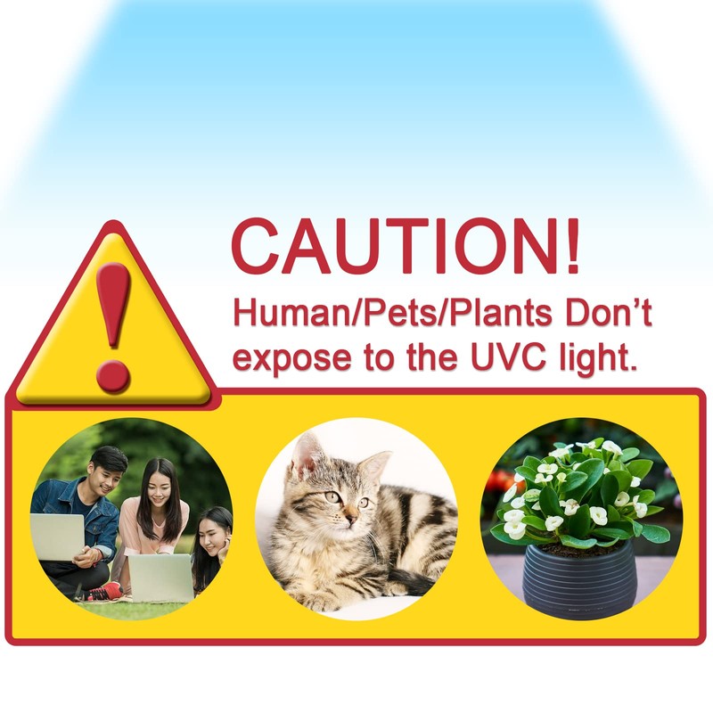 38 Watts UV Light Replacement Bulb Without Ozone for CTUV-38