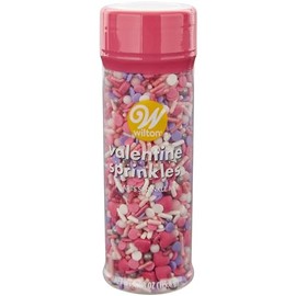 Valentine Pink and Purple Sprinkles Mix, 4.08 oz.