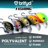 trifyd ® - Swimming Fish Trout Cranckbait 4cm Trout Box