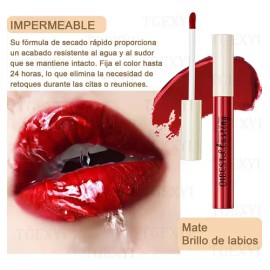 12 Colores Labiales Mate Larga Duracion Pintalabio Regalo