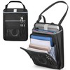 LUXJA Car Front Seat Organizer with Accordion File Pocket, Passenger