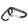 Craghoppers Mens Sturdy 2 Pack Aluminium Karibiner Clips, Black