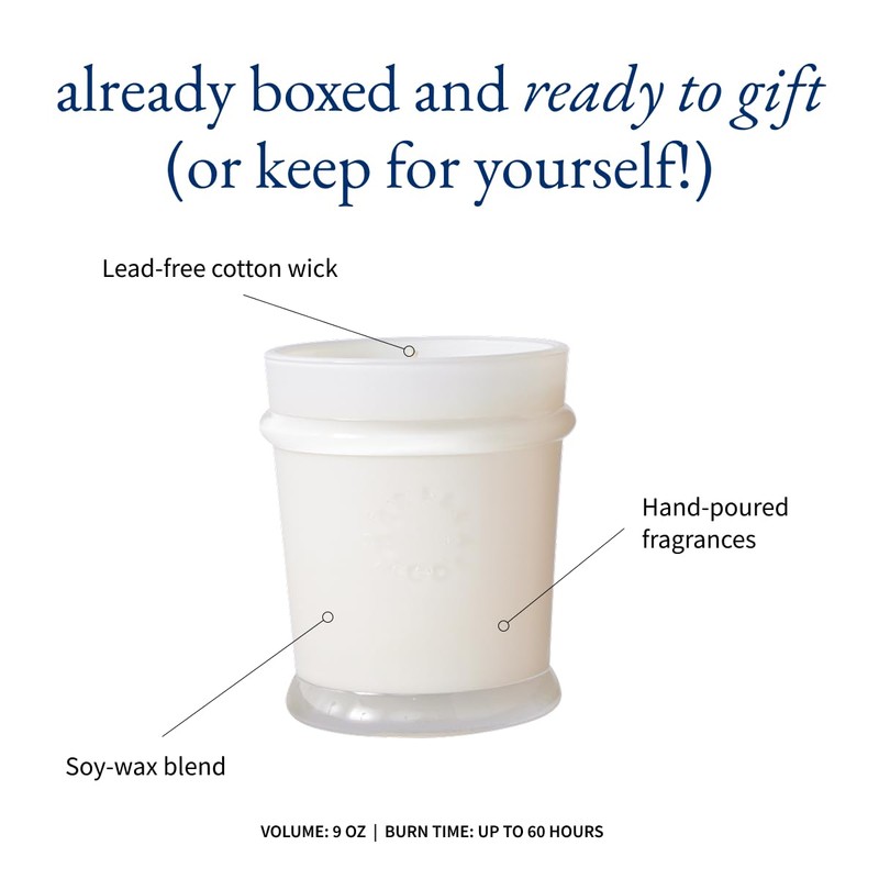 MERSEA Sea Change Boxed Candle, Scented Candle Box (9 oz)