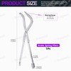 Swpeet 1Pc 12'' Brake Spring Pliers Brake, Aluminium Alloy Double