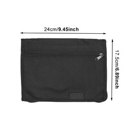 Car Glove Box Organiser, Vehicle Folder Document Folder A5, Folder with Multiple Compartments, Document Folder A5 Portable Manual Bag, Glove Box Organiser Car for Card Registration Car Accessories