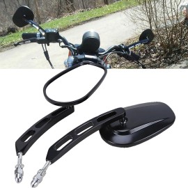 TWOM Left & Right Rearview Mirrors For Harley Street 500 750 XG500 XG750 Sportster XL