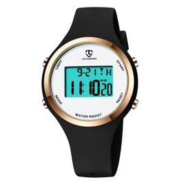 Wristwatch, Women's, Wristwatch, Men's Digital Watch, Unisex, Children's Watch, Sports Watch, Multifunctional, 01-black, sports