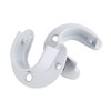 U Shape Shower Rod Holder 4pcs Curtain Rod Bracket Stainless