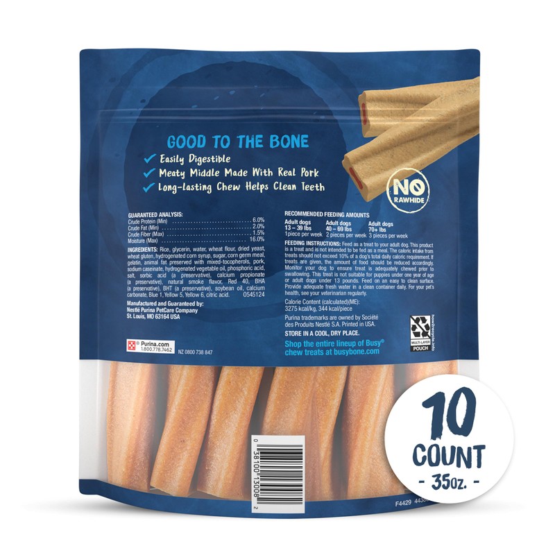 Purina Busy Bone Adult Dog Chew Bone Treats, Original -
