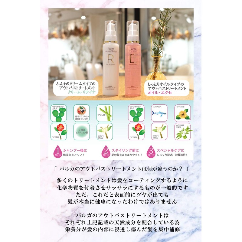 Lera Parga No Rinse Treatment "Parga Cream Retainer, 2.0 fl