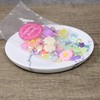 80 Mix Pastel Shabby Chic Resin Flatbacks - Delicate Embellishments