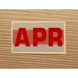 April California license plates month sticker tags. RED. YOM DMV.