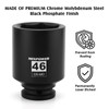 MIXPOWER 3/4" Drive Deep Impact Socket, 46mm, CR-MO, Metric, 6