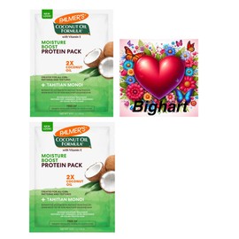 2x Palmers Coconut Hair Oil Formula With Deep Hair Conditioning Protein Pack of 2 Treatment Conditioning Restores Replenishes Damaged By Styling, Coloring Or Sun Strengthens Moisture curl