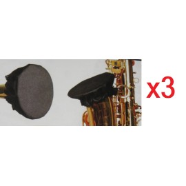 Gator Cases Lot of 3 Gator GBELLCVR0809BK Black Bell Cover MERV 13 Filter - 8 to 9 inches