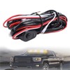 LED Light Bar Wiring Harness Car Work Light Remote On