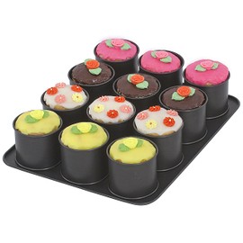 Frieling USA Zenker Ring Mold Pan for Mini Desserts, Nonstick