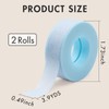 Embagol Lash Tape for Eyelash Extensions Blue Eyelash Tape for
