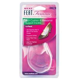 Neat Feat Femme Slimline Gel Arch Cushion & Metatarsal Insoles