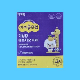 Dodream Icle Time Height Growth Lactobacillus Fermented Oyster Extract Lactobacillus Fermented Oyster Extract FGO 30 sachets, 1 piece / 두드림 아이클타임 키성장 유산균발효굴추출물 유산균발효굴추출 FGO 30포, 1개