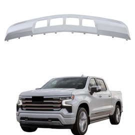 WFLNHB Chrome Front Bumper Lower Valance Skid Plate Replacement for Silverado 1500 2022-2023