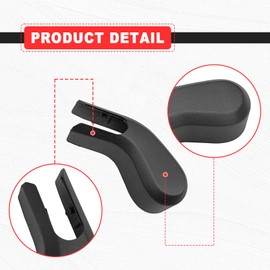 Dunviku Wiper Arm Cover Rear Windshield Nut Cover Car Wiper Arm Nut Cap Replacement Wiper Arm Cover 31693536 32285176 Compatible with Volvo XC60