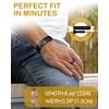 Feraco Men's Copper Magnetic Bracelet and Ring Elegant 99.99% Solid