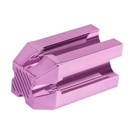 Healeved Eyebrow Pencil Sharpener Comb Lip Liner Gloss Brush Sharpeners Pencil Eyebrow Cosmetic Pencil Tip Grinder Tool Clear Eyeliner Pencils for Women Flat-tip Pencil Sharpen Slot Plastic