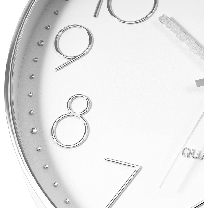 Foxtop Modern, Quartz, Silent, Wall Clock / Silent Sweeping Second