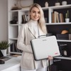 HAPPOUS Fireproof Document Organizer, Expanding File Organizer with 13 Pockets,
