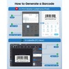 Phomemo M110 Label Printer, Portable Bluetooth Thermal Label Maker Machine